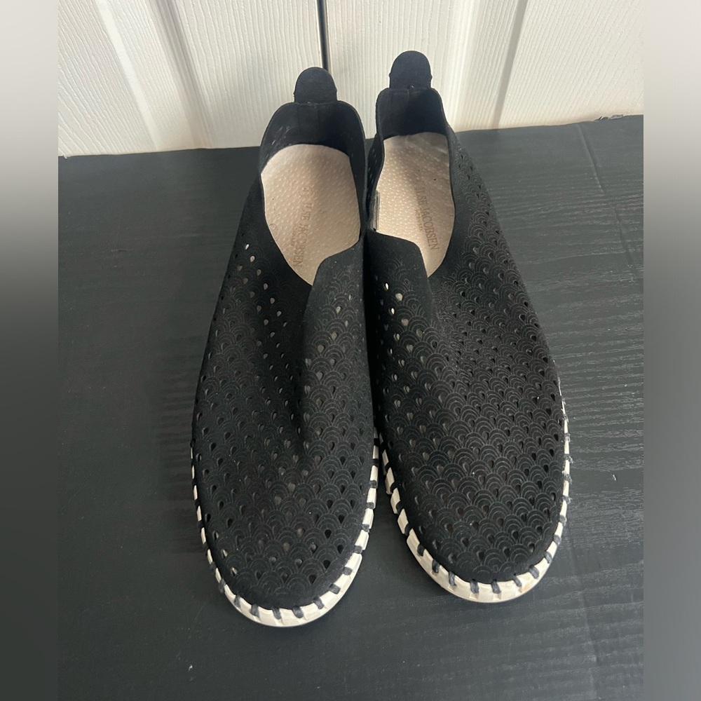 Ilse Jacobsen Tulip Shoes Flats Comfort Breathable Black EU 41 US 10.5-11 - Picture 4 of 12